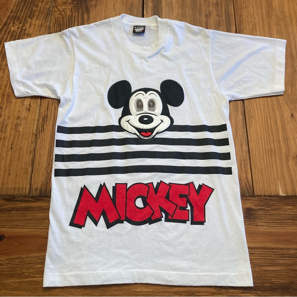 Vintage Mickey Mouse Motion Eyes Disney Screen Stars Single Stitch T-shirt EUC - Picture 2 of 6